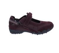 Allrounder NIRO 93/93 Trainers, Suede Leather with Nylon Fabric, Wine Red, Footbed for Changing Red