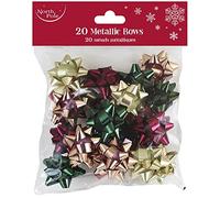alls 20 Gift Bows Red Green Gold Rose Gold Wrapping