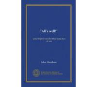 "All's well!": some helpful verse for these dark days of war