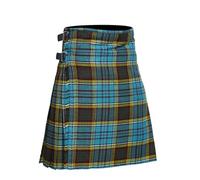 Allsafe Traders 8 Yard Mens Kilt - Authentic Tartan Kilt for Men Highland Outfit for Weddings & Traditional Scottish Wear, Anderson, 32