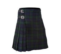 Allsafe Traders 8 Yard Mens Kilt - Authentic Tartan Kilt for Men Highland Outfit for Weddings & Traditional Scottish Wear, Black Watch, 40