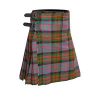 Allsafe Traders 8 Yard Mens Kilt - Authentic Tartan Kilt for Men Highland Outfit for Weddings & Traditional Scottish Wear, Macdonald Ancient, 42