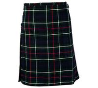 Allsafe Traders Men's 5 Yard Scottish Tartan Kilt, Highland Wedding Kilt, Mackenzie, 50