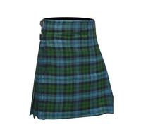 AllSafe Traders Men's 8 Yard Deluxe Scottish Tartan Kilt, Highland Wedding Kilt, Campbell Ancient, 40 inch Belly Button