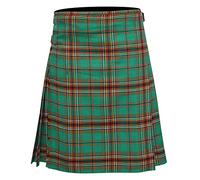 AllSafe Traders Men's 8 Yard Deluxe Scottish Tartan Kilt, Highland Wedding Kilt, Tara Murphy, 42 inch Belly Button