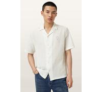 AllSaints Admon Ss Shirt Jetstream White size S | Casual Shirts Outlet | Men | White S