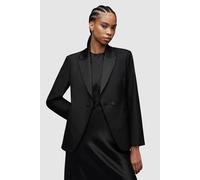 AllSaints Afia Skye Blazer Black size 14 | Blazers Outlet | Women | Black 14