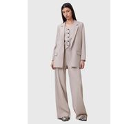 AllSaints Aleida Tri Blazer Greige Brown size 12 | Blazers Outlet | Women | Brown 12