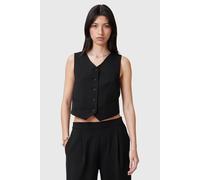 AllSaints Aleida Tri Waistcoat Black size 2 | Vests Outlet | Women | Black 2