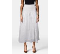 AllSaints Alex Skirt Chalk White size 36 | Midi Skirts Outlet | Women | White 36