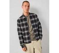 AllSaints All Saints Bayo Sherpa Field Jacket - Black, Black, Size L, Men Black