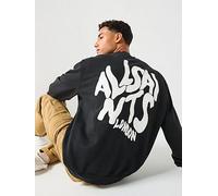 AllSaints All Saints Orlando Crew Sweat - Black, Black, Size S, Men Black
