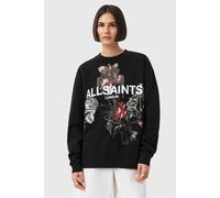 AllSaints Ania Etta Sweat Black size XS | Sweaters Outlet | Women | Black XS