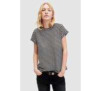 AllSaints Anna Stripe Tee Chalk/ink size 14 | T-shirts Outlet | Women 14