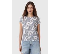 AllSaints Anna Tee Lita Soft Blue size XS | Shirts Outlet | Women | Blue XS