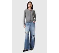 AllSaints Anouk Cardigan Pale Grey Marl size XS | Cardigans Outlet | Women | Gray XS