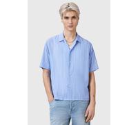 AllSaints Arran Ss Shirt Areo Blue size S | Casual Shirts Outlet | Men | Blue S