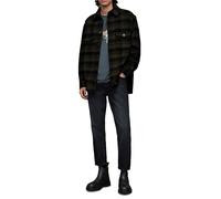 AllSaints Asbury Ls Shirt Khaki Green size XS | Light Jackets Outlet | Men | Brown XS