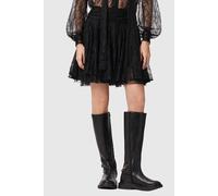 AllSaints Athena Lace Skirt Black size 8 | Mini Skirts Outlet | Women | Black 8