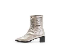 AllSaints Avril Metallic Boot Gunmetal Grey size 41 | Boots Outlet | Women | Gray