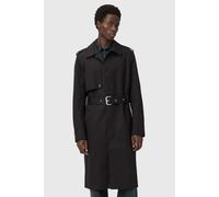 AllSaints Bastille Trench Black size M | Single Breasted Coats Outlet | Men | Black M