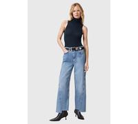 AllSaints Bec Roll Neck Tank Black Oyster Blue size 10 | Tank Tops Outlet | Women | Black 10