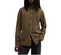 AllSaints Birchwood Ls Shirt Cage Brown size XS | Casual Shirts Outlet | Men | Brown XS