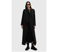 AllSaints Blaize Coat Black size 12 | Double Breasted Coats Outlet | Women | Black 12