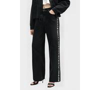 AllSaints Blake Stud Jean Black size W29 | Straight Pants Outlet | Women | Black W29