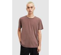 AllSaints Bodega Ss Crew Deep Mauve Purple size M | Basic T-Shirts Outlet | Men | Purple M