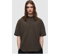 AllSaints Bones Ss Crew Rye Grass Green size S | Basic T-Shirts Outlet | Men | Green S