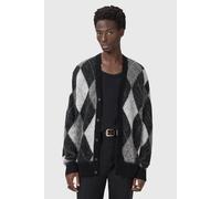 AllSaints Bower Cardigan Black/white size S | Jackets Outlet | Men | Black S