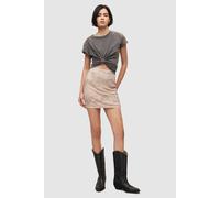 AllSaints Brielle Emb Skirt Pale Pink size 16 | Mini Skirts Outlet | Women | Pink 16
