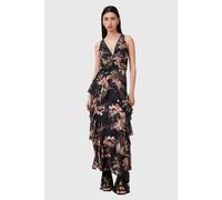 AllSaints Cali Dress Adena Black size 10 | Maxi Dresses Outlet | Women | Black 10