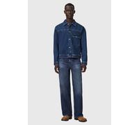 AllSaints Cast Denim Jacket Dark Indigo size XL | Denim Jackets Outlet | Men | Blue XL