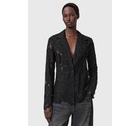 AllSaints Charli Emb Jacket Black size 8 | Light Jackets Outlet | Women | Black 8