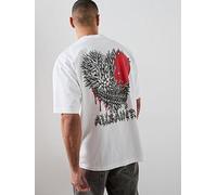AllSaints Chaste Graphic T-Shirt, White, Size M, Men White