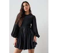AllSaints Chia Dress, Brown, Size 8, Women Brown