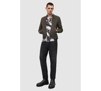 AllSaints Cora Jacket Charcoal size M | Leather Jackets Outlet | Men | Black M
