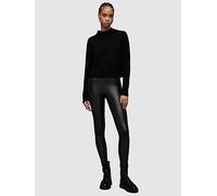 AllSaints Cora Leggings, Black, Size Uk 14 = Us 10, Women Black