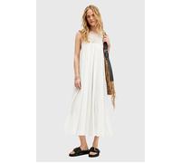 AllSaints Corrs Dress Chalk White size 10 | Midi Dresses Outlet | Women | White 10
