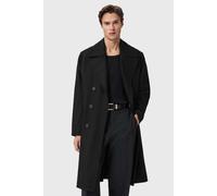 AllSaints Curran Coat Black size 44 | Double Breasted Coats Outlet | Men | Black 44