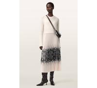 AllSaints Curtis Ophis Dress Chalk White size S | Midi Dresses Outlet | Women | White S