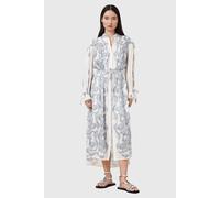 AllSaints Delphine Shirt Dress Lita Soft Blue size 2 | Midi Dresses Outlet | Women | Blue 2