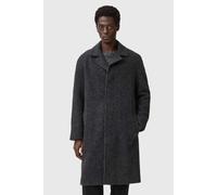 AllSaints Duke Coat Charcoal Grey size 44 | Single Breasted Coats Outlet | Men | Black 44