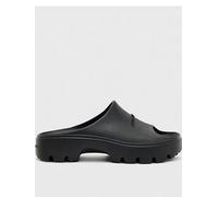 AllSaints Eclipse Flatform Sliders - Black, Black, Size 4, Women Black