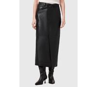 AllSaints Eden Lea Skirt Black size 8 | Leather Skirts Outlet | Women | Black 8