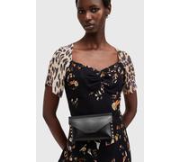 AllSaints Eden Stud Bag Belt Black/warm Brass size L/XL | Outlet | Women | Black L/XL