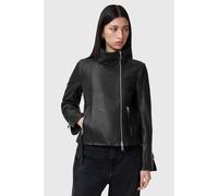 AllSaints Ellis Biker Black size 2 | Leather Jackets Outlet | Women | Black 2