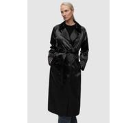 AllSaints Elltee Toni Trench Black size 6 | Double Breasted Coats Outlet | Women | Black 6